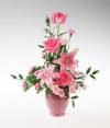 Pink Flower Arrangement in Vase