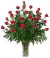 Two Dozen Red Roses Arranged