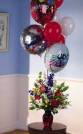 Teleflora Vase with Balloons