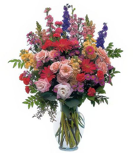 Large Mixed Vase Arrangement &mdash; Flower Delivery